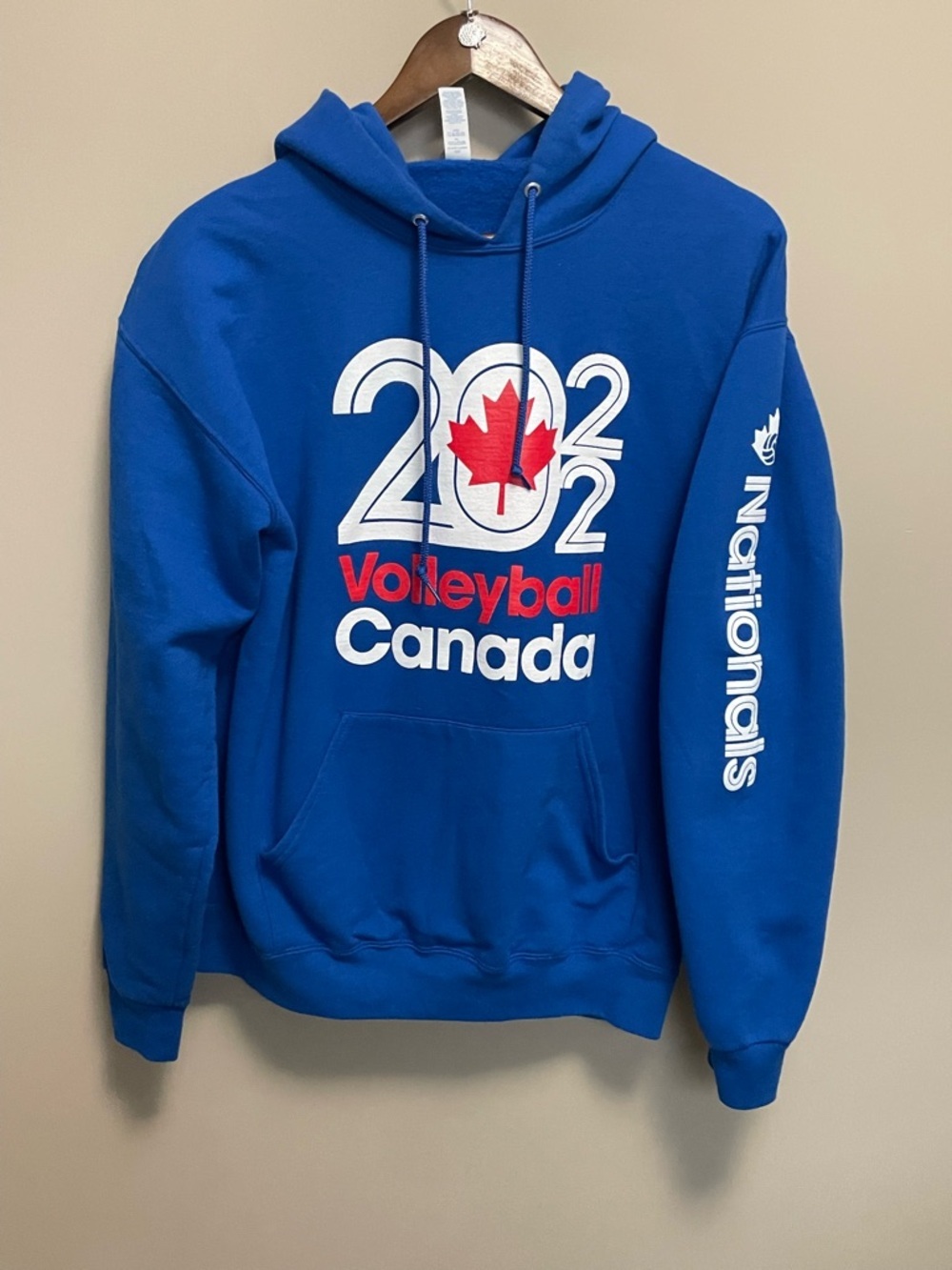 Volleyball Canada Nationals 2022 Royal Blue Hoodie Size Large - Picture 9 of 12